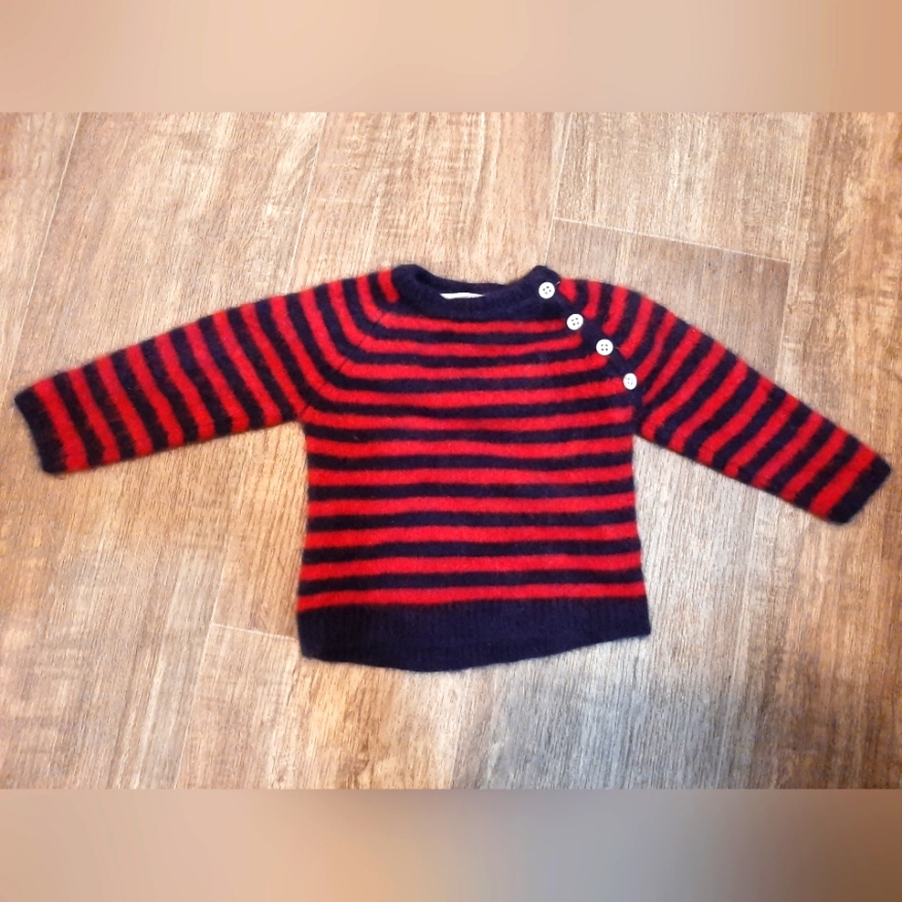 pure cashmere sweater 6-12 month Baby CZ by Carolina Zapf
